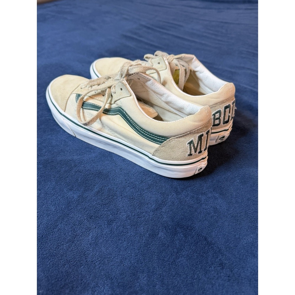 Vans Old Skool Team Wellness Bone Green Mens Sneakers 10.5 VN0A4BW2BWQ